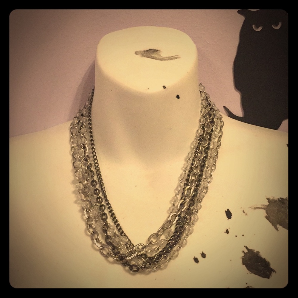 Cookie Lee Multichainstrand Necklace